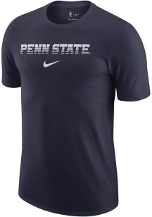 Nike Penn State Nittany Lions Navy Blue Campus Throwback Short Sleeve T Shirt