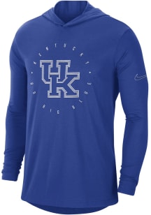 Nike Kentucky Wildcats Mens Blue DriFIT Fashion Hood