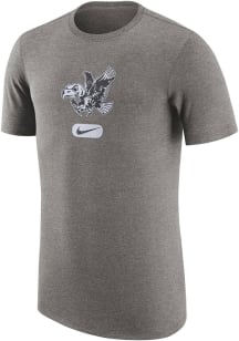 Nike Iowa Hawkeyes Grey Campus DriFIT Tri Athletic Short Sleeve T Shirt