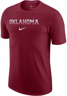 Nike Oklahoma Sooners Crimson Campus Throwback Jordan Short Sleeve T Shirt