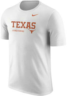 Nike Texas Longhorns Grey DriFIT Gridiron Short Sleeve Fashion T Shirt