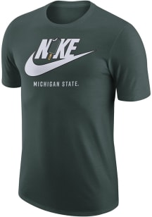 Nike Michigan State Spartans Green Dorm Pack Short Sleeve T Shirt