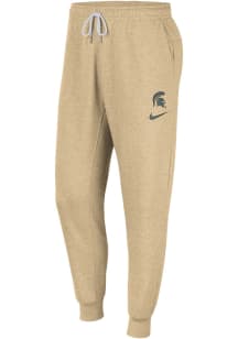 Nike Michigan State Spartans Mens Oatmeal SB Revival Sweatpants
