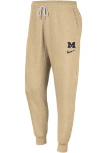 Nike Michigan Wolverines Mens Oatmeal SB Revival Sweatpants