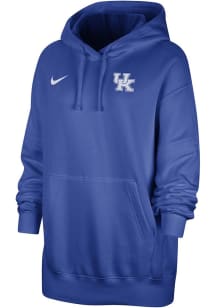 Nike Kentucky Wildcats Womens Blue Club Fleece Hooded Sweatshirt