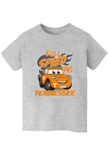 Vive La Fete Tennessee Volunteers Youth Grey Full Speed Short Sleeve T-Shirt