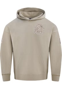 Pro Standard Ohio State Buckeyes Mens Brown Neutral Fashion Hood