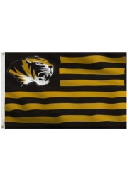 Missouri Tigers 3x5 Nations Grommet Black Silk Screen Grommet Flag