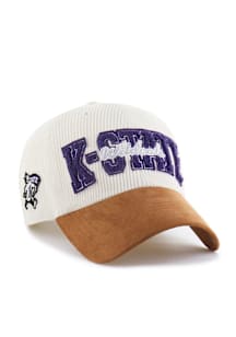 47 Natural K-State Wildcats Hail Mary Clean Up Adjustable Hat