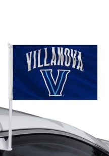 Villanova Wildcats 11x16 Blue Silk Screen Car Flag - Navy Blue