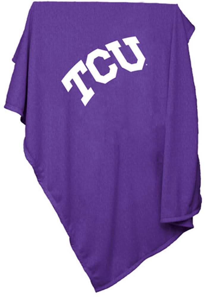 TCU Horned Frogs Team Logo Sweatshirt Blanket