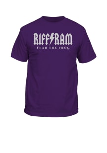 TCU Horned Frogs Womens Purple Riff Ram Short Sleeve T-Shirt