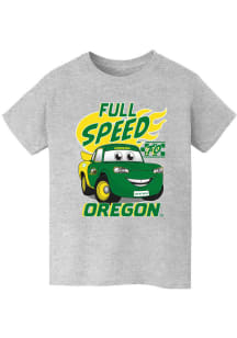 Youth Oregon Ducks Grey Vive La Fete Full Speed Short Sleeve T-Shirt