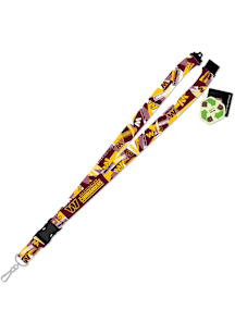 Mojo Washington Commanders Shattered Lanyard - Burgundy