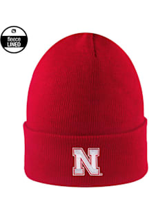 LogoFit Nebraska Cornhuskers Red Southpole Mens Knit Hat