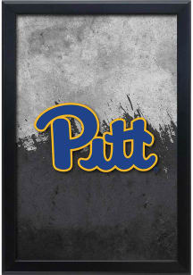 Black Pitt Panthers Snap Frame LED Sign