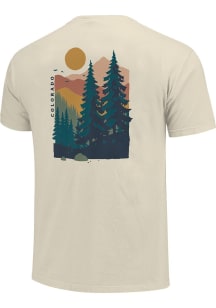 Colorado Ivory View Through The Pines Short Sleeve Fashion T Shirt