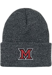 LogoFit Miami RedHawks Dark Grey North Pole Youth Knit Hat