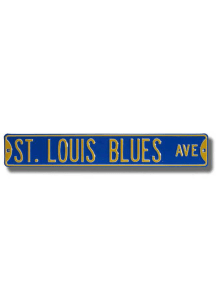 St Louis Blues Blue Street Sign