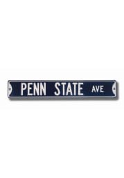 Penn State Nittany Lions Navy Street Sign