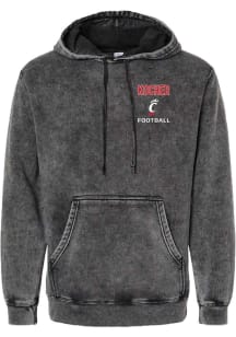 Will Kocher Rally Mens Black Cincinnati Bearcats NIL Embroidered Long Sleeve Fashion Hood