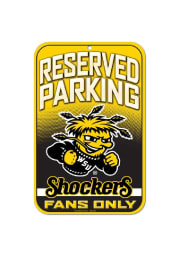 Wichita State Shockers Reserved Parking Sign