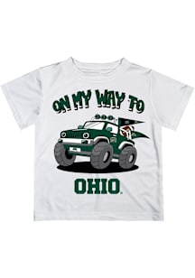 Vive La Fete Ohio Bobcats Youth White On My Way Short Sleeve T-Shirt