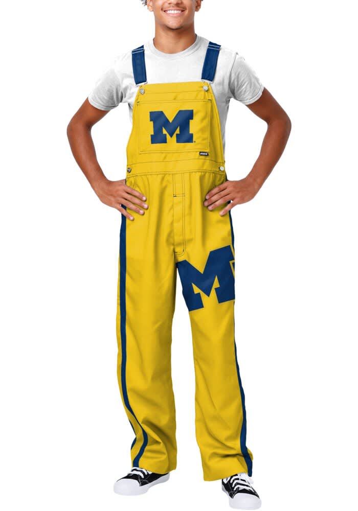 Forever Collectibles Mens MAIZE Michigan Wolverines Team Stripe