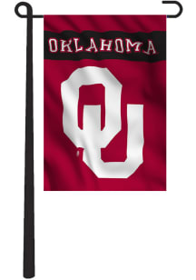 Oklahoma Sooners 13x18 Red, Black Garden Flag