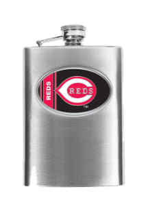 Cincinnati Reds 8oz Stainless Steel Flask