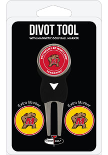 Maryland Terrapins 3 Pack Ball Marker Divot Tool