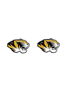 Missouri Tigers Logo Post Womens Earrings