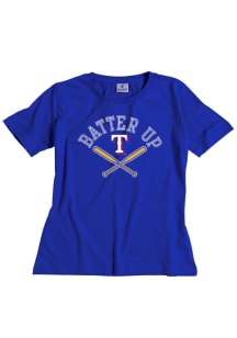 Texas Rangers Toddler Blue Batter Up Short Sleeve T-Shirt