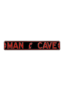 Cincinnati Bearcats 6x36 Man Cave Street Sign