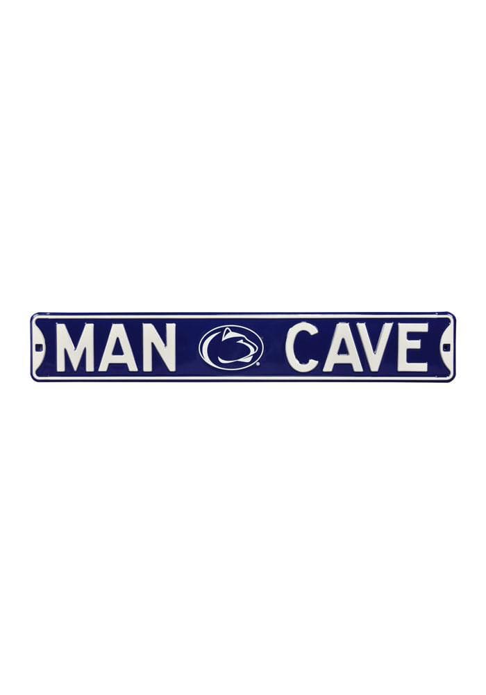 Penn State Nittany Lions 6x36 Man Cave Street Sign
