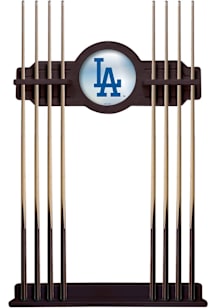 Los Angeles Dodgers Solid Wood Cue Rack Pool Table