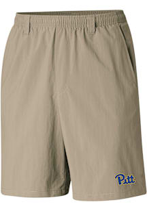 Columbia Pitt Panthers Mens Brown Heat Seal Backcast Shorts