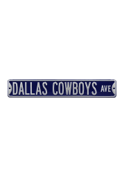Dallas Cowboys Navy Street Sign