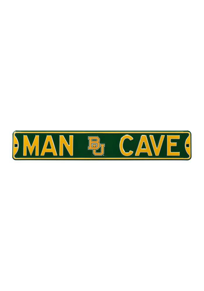 Baylor Bears Man Cave Street Sign