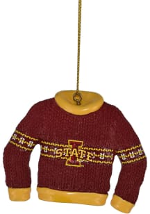 Iowa State Cyclones Ugly Sweater Ornament
