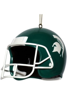Green Michigan State Spartans Helmet Ornament