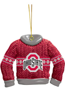 Ohio State Buckeyes Ugly Sweater Ornament