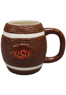 Oklahoma State Cowboys 15oz Sculpted Football Logo Mug Mug