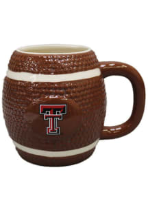 Texas Tech Red Raiders 15oz Sculpted Football Logo Mug Mug