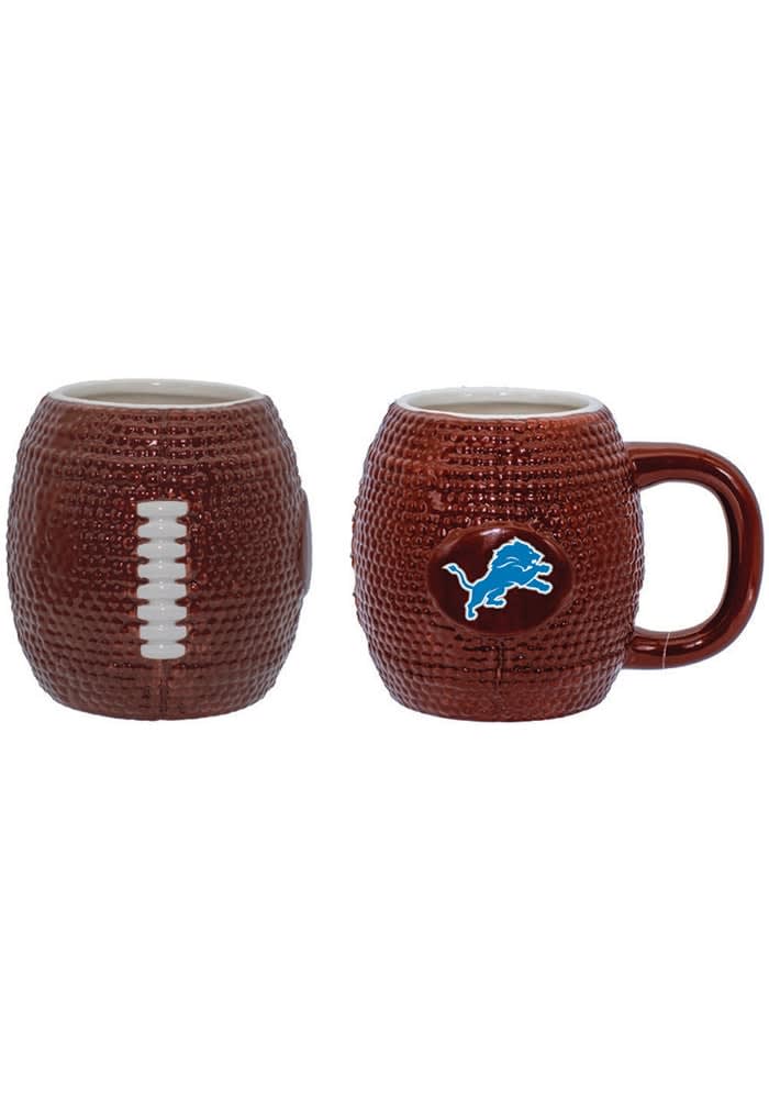 Detroit Lions Sculpted Coffee Mug, 15 oz