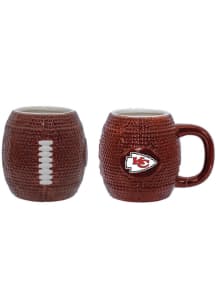 Kansas City Chiefs 15oz Sculpted Football Logo Mug Mug
