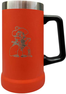 Oklahoma State Cowboys 24oz SS Team Color Stein Etched Logo Stainless Steel Tumbler - Orange