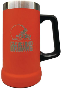 Cleveland Browns 24oz SS Team Color Stein Etched Logo Stainless Steel Tumbler - Orange