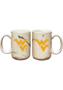 West Virginia Mountaineers Marble Mug