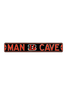 Cincinnati Bengals 6x36 Man Cave Street Sign